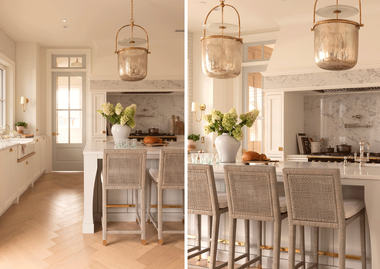 A kitchen designed by Erica James