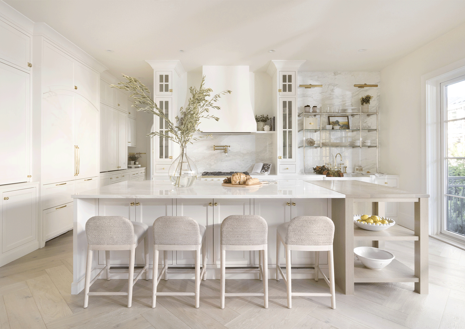 A kitchen designed by Erica James
