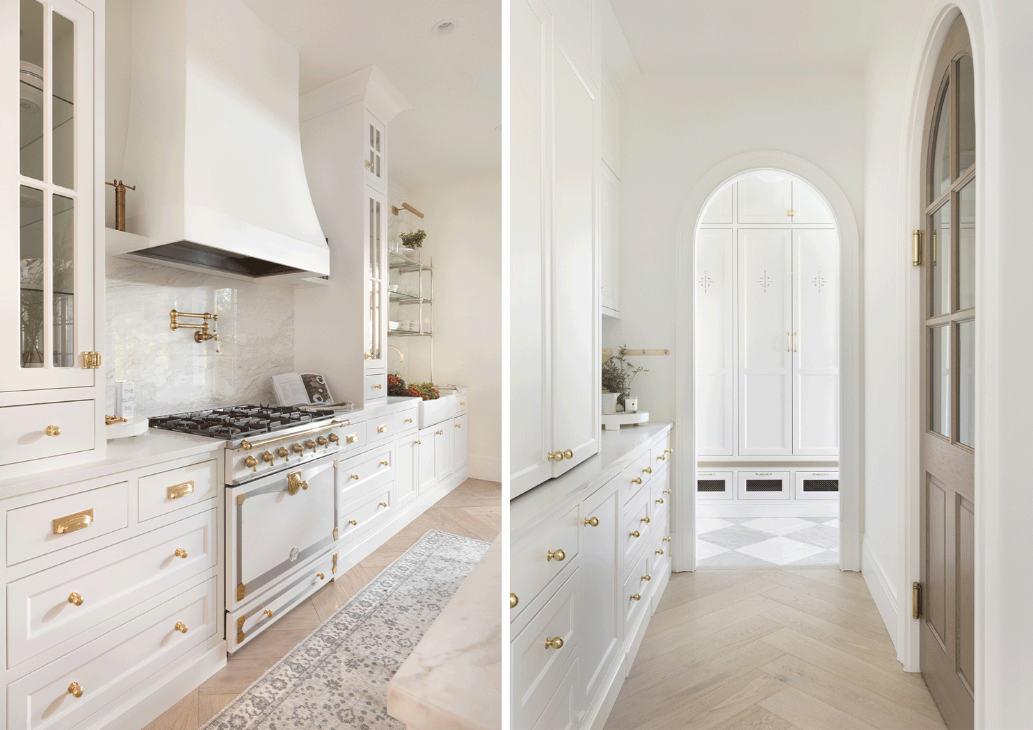 A kitchen designed by Erica James