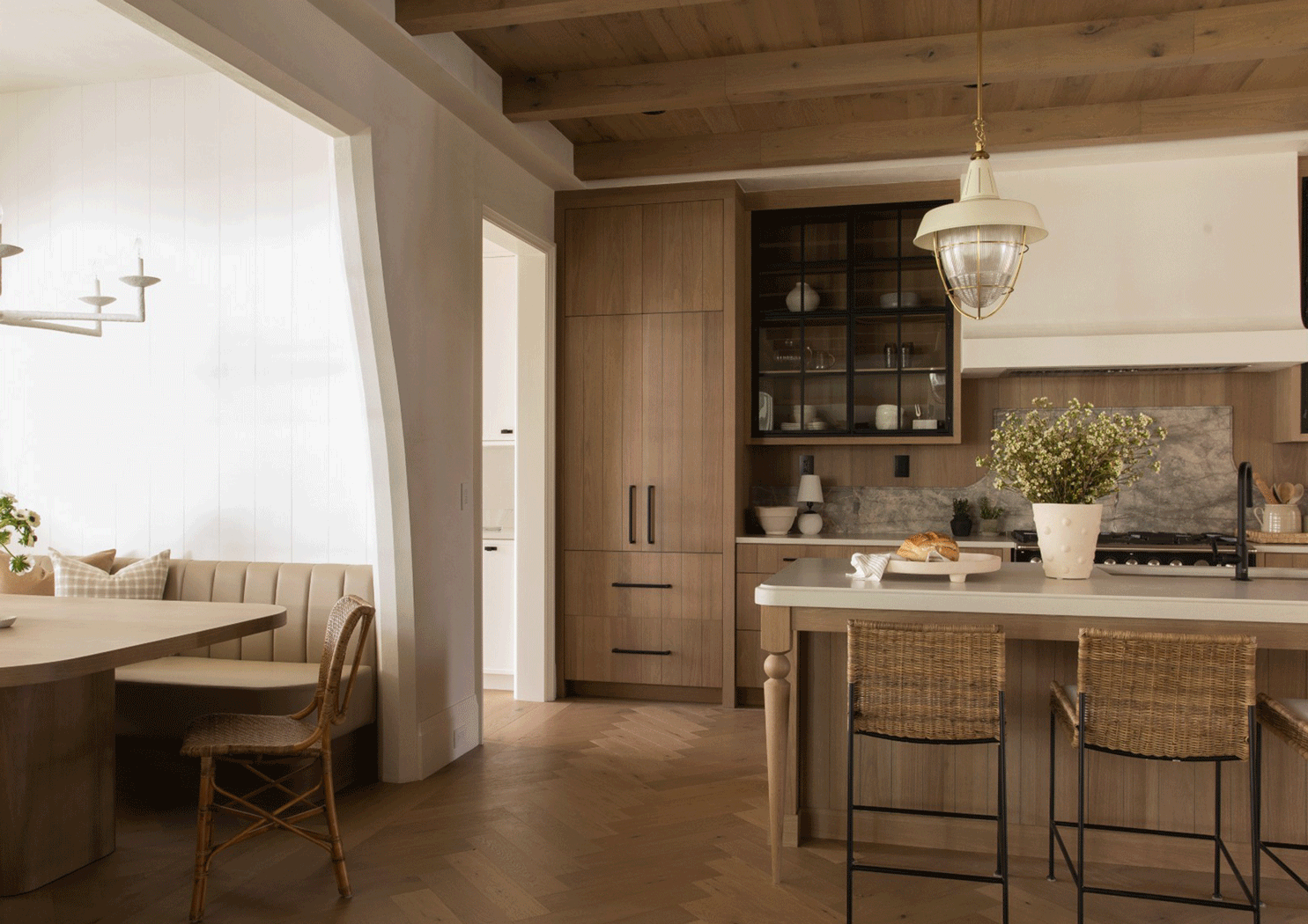 A kitchen designed by Gregory Funk