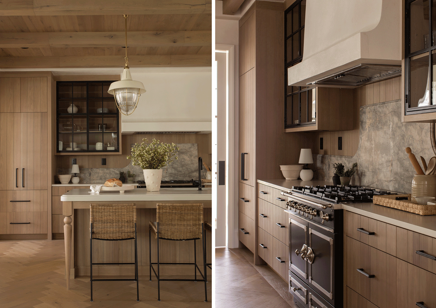 A kitchen designed by Gregory Funk