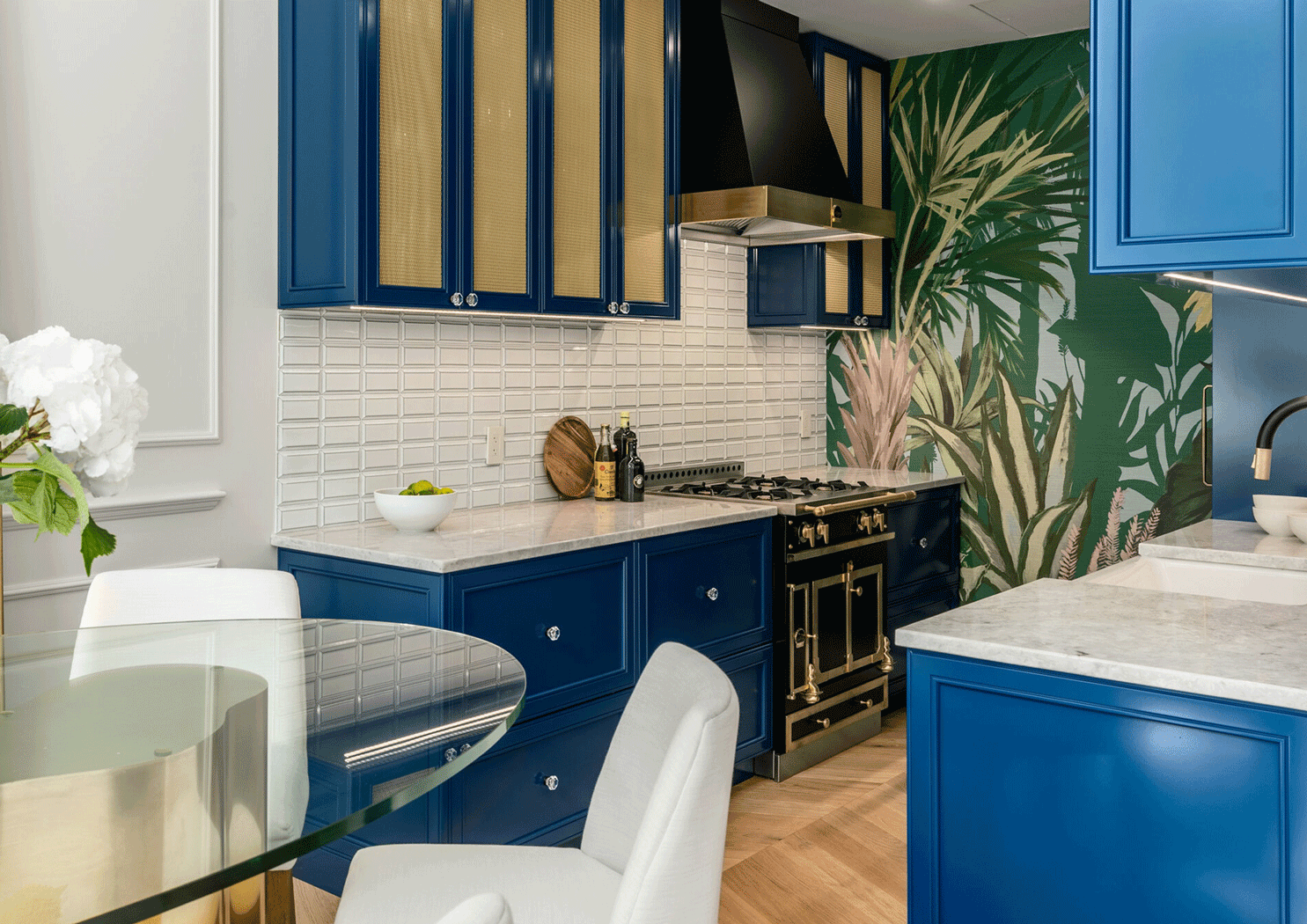 A kitchen designed by Negar Reihani