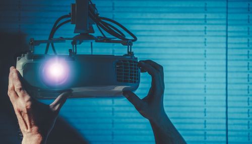 Adjusting a Home Projector