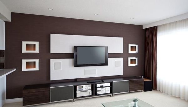 Living Room Home Audio Setup