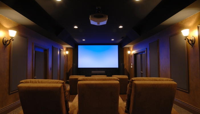 CI_Projector-Installation-Types_3.jpg A surface-mounted projector in a dedicated home theater