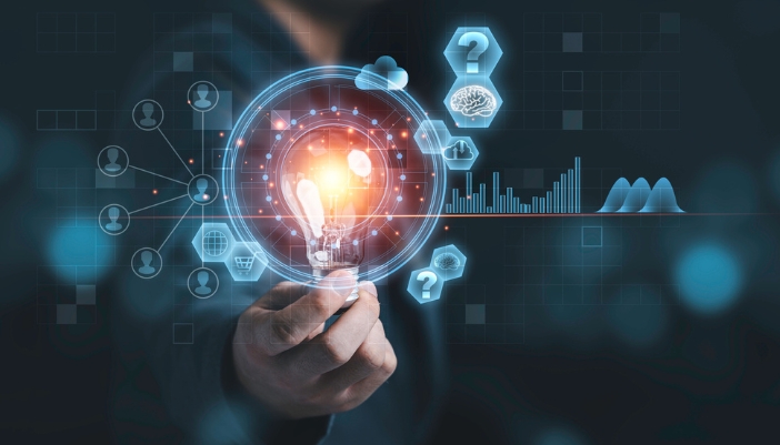 smart lightbulb graphic