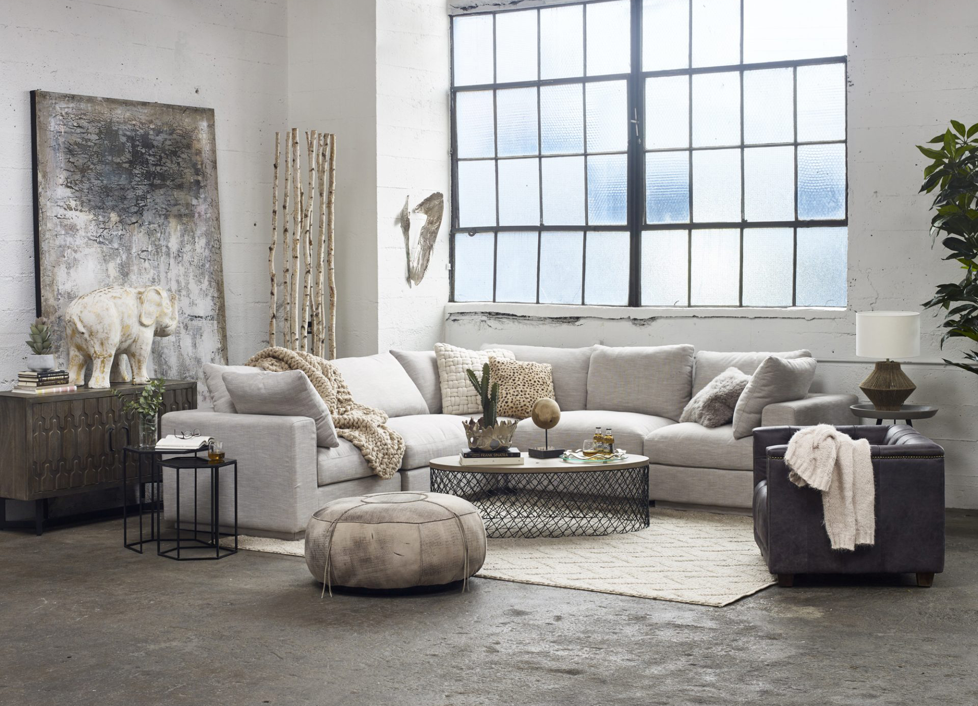 Add some coziness to your space.