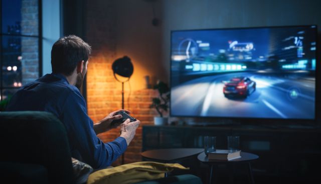 Gaming QLED TV screen technology