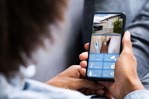 Home Security Through Phone