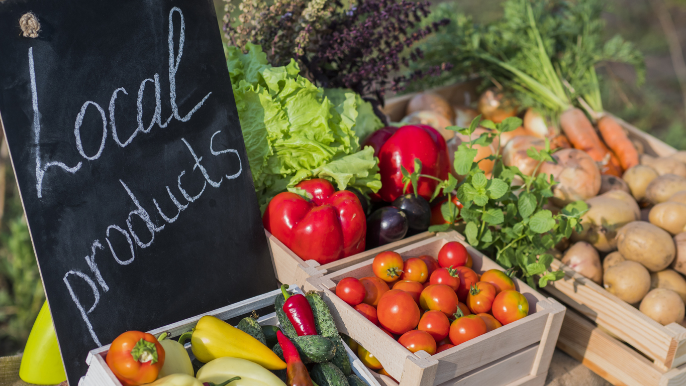 iStock Credit: StockSeller_ukr various springtime vegetables presented farmer’s market style