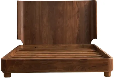 Credit: Avocado Front view of the Avocado Montecito panel bed