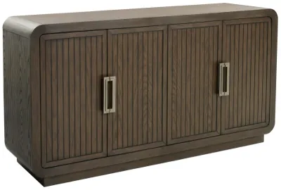 Front view of the Flexsteel Athens credenza