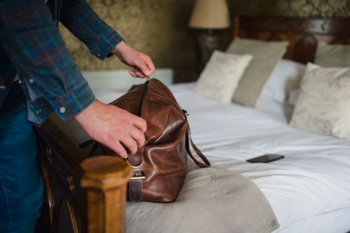 Guest Room Unpacking Unpacking in Guest Room