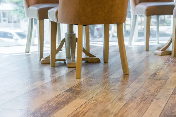 Laminate Flooring with Table and Chairs