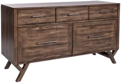 Front view of the Liberty Furniture Lennox credenza