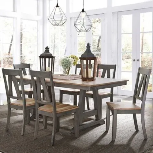 Wooden Dining Room set for 6