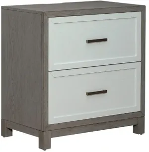 Front view of the Liberty Furniture Palmetto nightstand