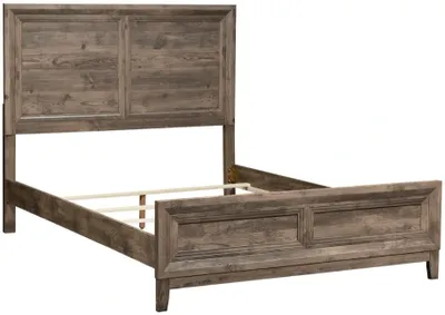 Credit: Liberty Furniture Front view of the Liberty Furniture Ridgecrest panel bed