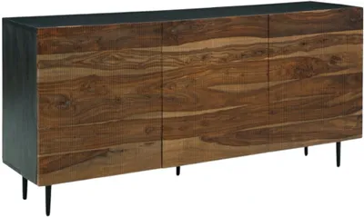 Front view of the Signature Design by Ashley Darrey cabinet