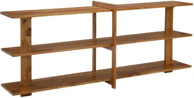 Credit: Signature Design by Ashley Front view of the Signature Design by Ashley Fayemour sofa table