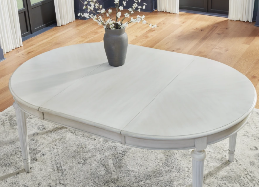 Benchcraft Montelaine Antique White Dining Table