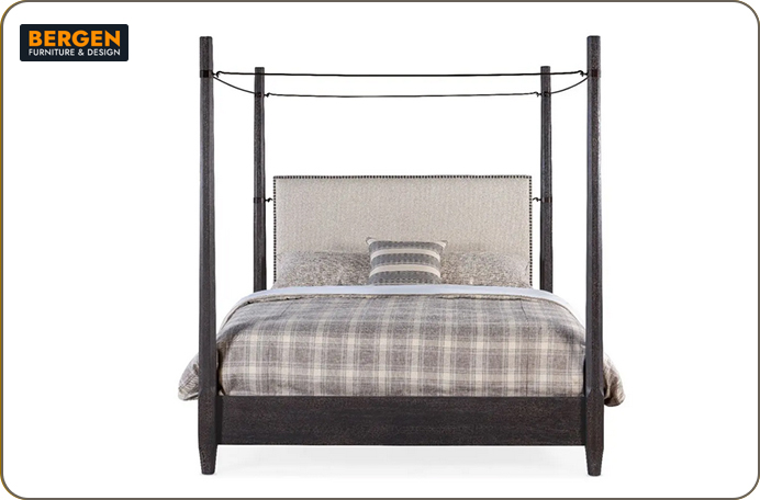 Credit: Bergen Furniture & Design A Bergen Furniture & Design ad featuring a bed set