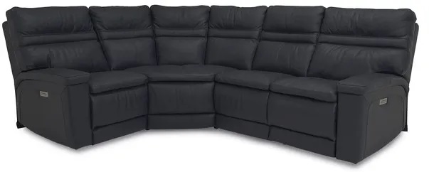 black black leather