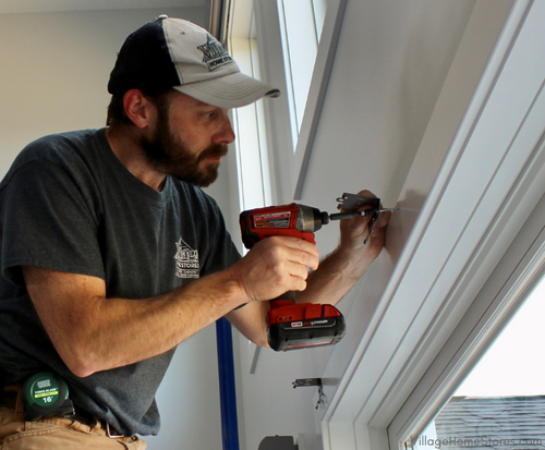 Installing Motorized Roller Shades