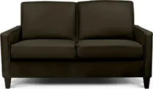 Front view of the England Furniture Bailey collection loveseat 