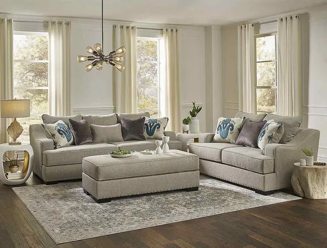 Michael Nicholas Designs Jayne 3 Piece Living Room Collection-MN-JAYNE-SET