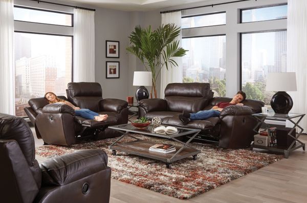 A living room featuring Jackson Furniture recliners