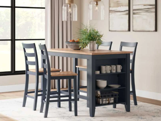 Ashley Gesthaven Natural Rectangular Counter Height Dining Table Ashley Gesthaven Natural Rectangular Counter Height Dining Table