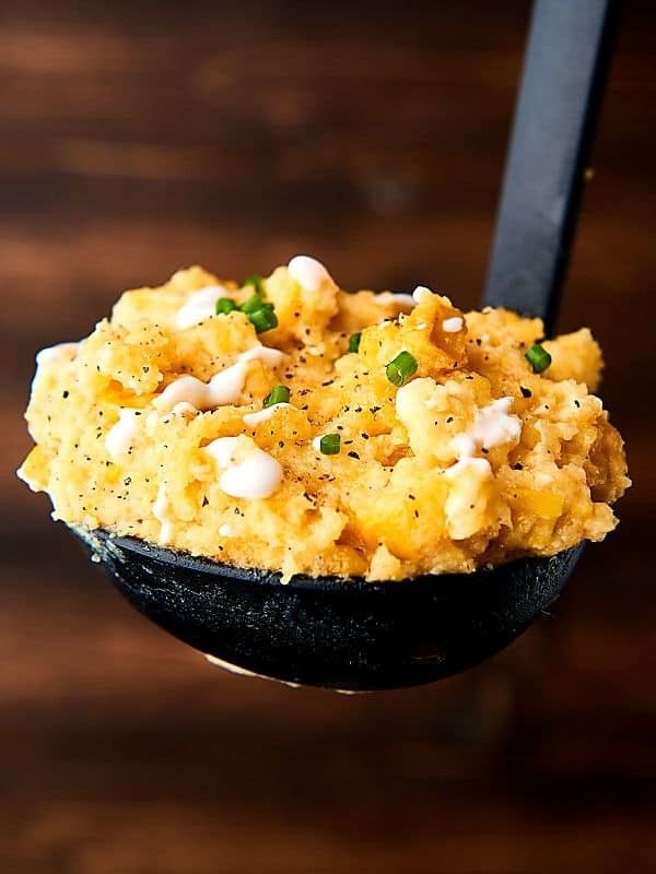 Show Me the Yummy Slow cooker corn pudding