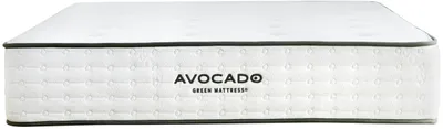 Front view of the Avocado Green innerspring mattress