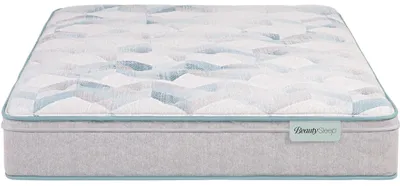 Front view of the BeautySleep Peaceful Morning innerspring mattress