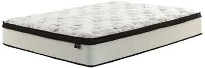 Front view of the Sierra Sleep by Ashley Chime hybrid mattress
