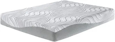 Front view of the Sierra Sleep by Ashley M59231 memory foam mattress 