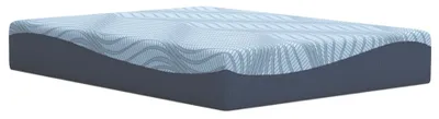 Front view of the Sierra Sleep by Ashley Peak memory foam mattress 