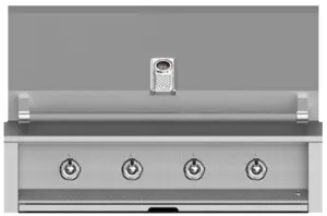 Credit: Aspire by Hestan Front view of the Aspire by Hestan EMBR42-NG 4-burner grill