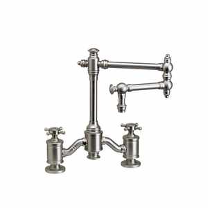 Waterstone Caribbean Bronze Bridge Kitchen Faucet