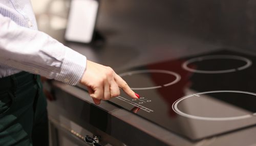 Electric Cooktop On Turning on an Electric Cooktop