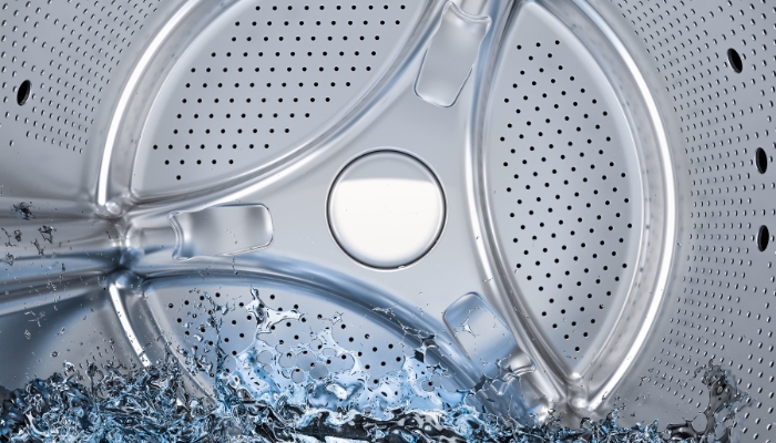 Washer draining