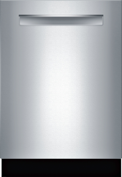 Front view of Bosch SHP865ZDN dishwasher