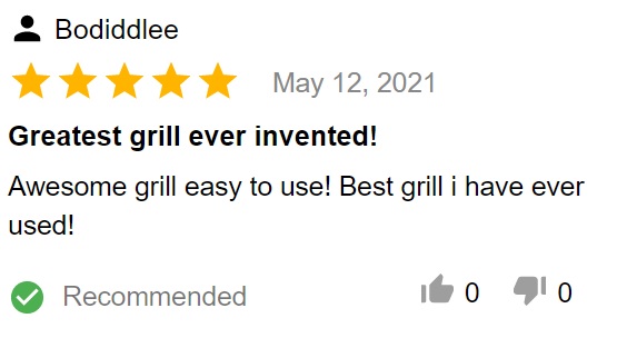 Buyer review of Weber 15501001 charcoal grill