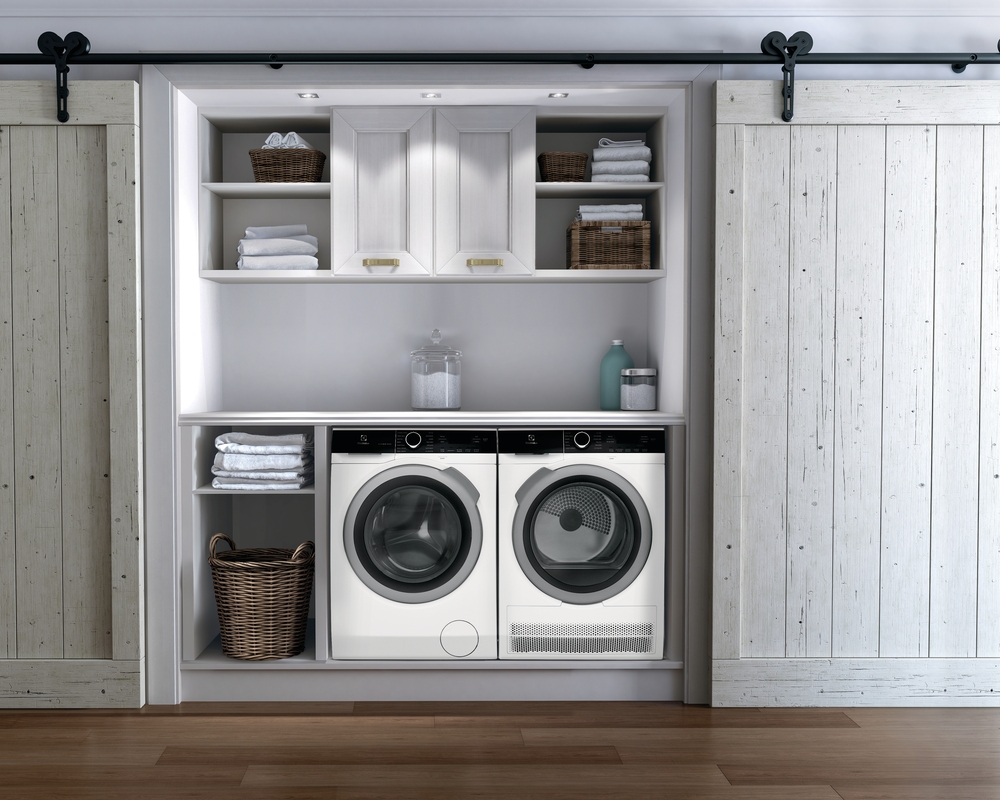 closet laundry room laundry pair