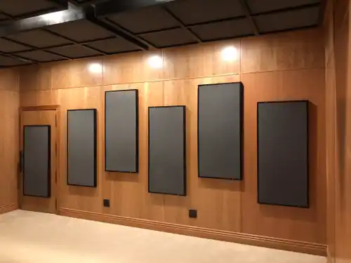 Acoustic Panels Mounted on Wall