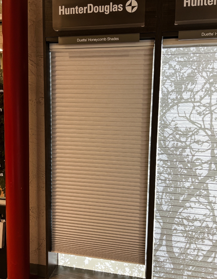 Hunter Douglas blinds close-up