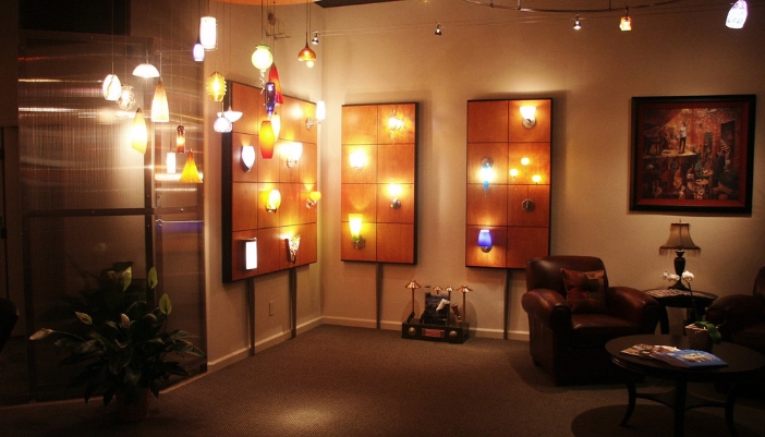 LIGHTWORKS’ first showroom, opened in 2003