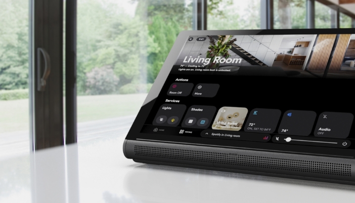 Crestron AI-powered home control interface demonstrated at CEDIA 2026