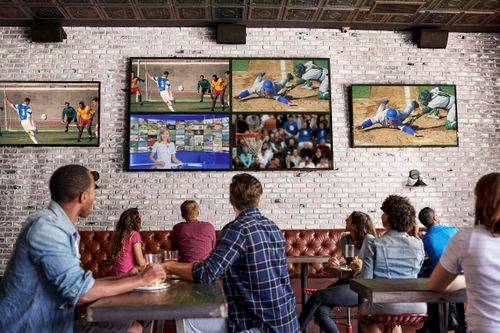 Video Wall in a Bar